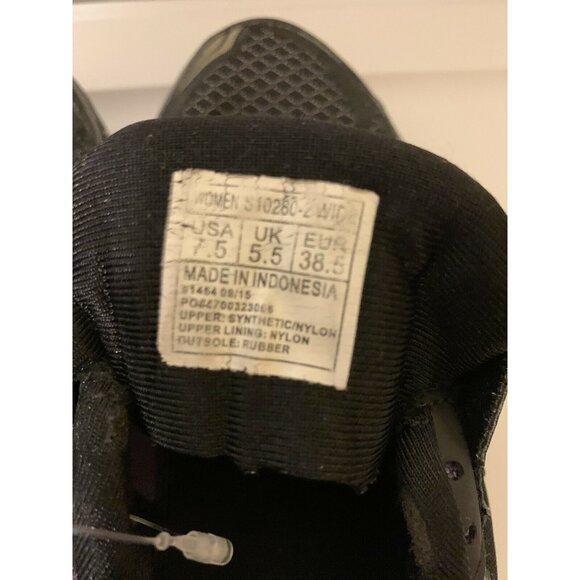 Saucony ISO Series Women's Sz 7.5 Running Black Purple Multicolor Shoes S10280-2 - Picture 2 of 9